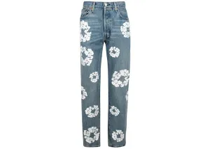 Denim Tears x Levi's Cotton Wreath Jean Light Wash