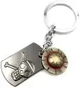 One Piece Dogtag Keychain