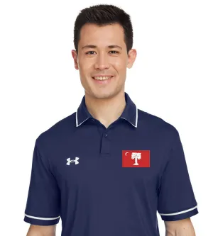 The Citadel, Big Red Flag, Under Armour Men's Tipped Teams Performance Polo